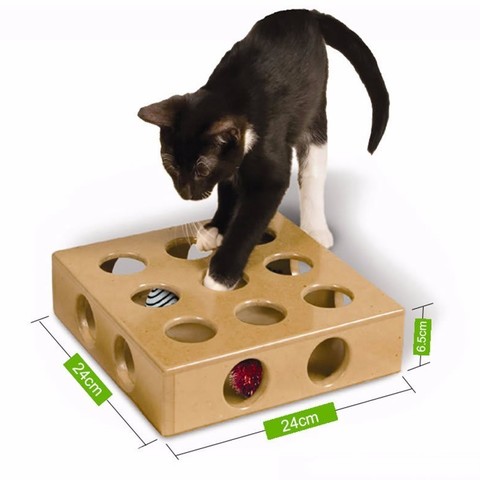 2 Mínimo Soporte Para Gatos Juguete Hideamp; SeekVersión K1FTJcl